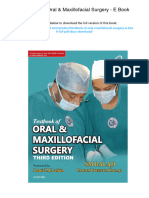 Textbook of Oral & Maxillofacial Surgery - E Book., 978-8131248744