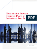 BVCA Examining PE's Place in Investors' Portfolios