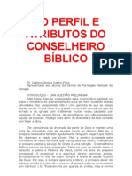 O Perfil e Atributos Do Conselheiro Bíblico