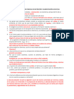 Segundo Examen Parcial de Nutrición y Alimentación Acuicola