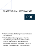 Constitutional Amendments