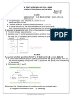 HSSRPTR - ZAK +2 Zoology Revision Test - 3