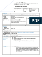 Instructional Planning - Cot 1