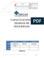 Compendio Capacitaciones Diarias de Seguridad