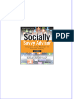 PDF Socially Savvy Advisor Compliant Social Media For The Financial Industry 1118959078 The Download