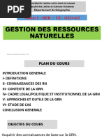 Gestion Des Ressources Naturelles, Badiane