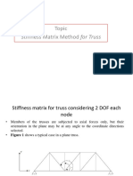 Stiffness Truss 2D