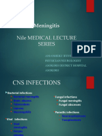 Meningitis and CNS INFECTIONS 400 Medical Students Lecture Series Updated