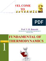 Unit 1 FUNDAMENTALS OF THERMODYNAMICS