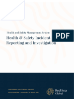 RSG-HS-ADM-0008 - Health and Safety Incident Reporting and Investigation