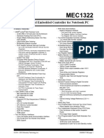 MEC1322-NU-C0 Datasheet