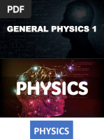 Introduction in Gen. Physics 1