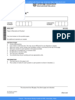 March 2023 (v2) QP - Paper 6 CAIE Biology IGCSE