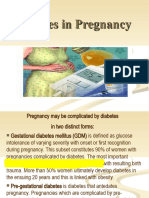 Diabetes in Pregnancy