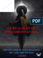 ? La - Realidad - de - Los - Gobernantes - Hipostasis - o - Natura