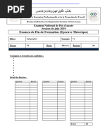 Corrige Examenfinformationtheorique 2019 v1