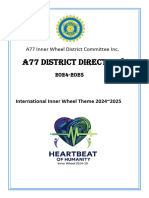 2024 2025 A77 Inner Wheel District Directory Booklet Format For Printing