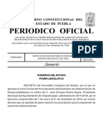 Irregularidades de Enrique Rivera Reyes Prescriben Congreso Lo Exonera