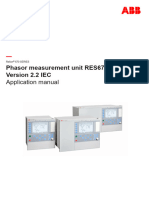 1MRK511407-UEN - en - K - Application Manual, Phasor Measurement Unit RES670 Version 2.2 IEC