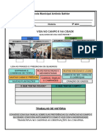 HISTÓRIA Campo e Cidade