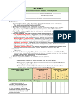 MIS FORM 2 Teachers Supervisory Needs Form