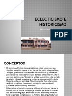 Eclecticismo e Historicismo s6 1