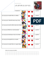 RALLYE LECTURE LE LOUP QUI - Fiche Suivi Individuelle