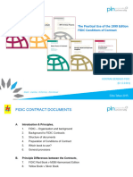 The Practical Use of The 1999 Edition FIDIC Conditions of Contract