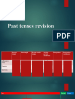 Past Tenses Revision