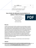 Uso e Fontes de Obtenção de Psicotrópicos em Adultos e Idosos Brasileiros Uso e Fontes de Obtenção de Psicotrópicos em Adultos e Idosos Brasileiros