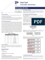 Instrucoes de Uso Fast Test Gravidez Semanas