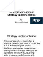 Strategic Management: Strategy Implementation