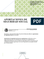 Aportaciones de Seguridad Social