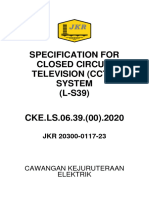 L-S39 - Specification For Closed Circuit Television (CCTV) System