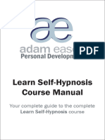 Adam Eason Personal Development - Learn Self-Hypnosis Course Manual