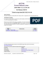 Product Release Letter: Aveva P&Id 12.2.2.0 64-Bit Full Release 90370 Tested Using Autocad 2022 64-Bit