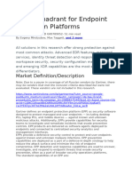 Magic Quadrant For Endpoint Protection Platforms