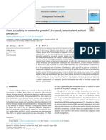 From Serendipity To Sustainable Green IoT - Technical, Industrial and Political Perspective