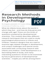 Research Methods in Developmental Psychology Noba