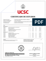 Certificado de Estudios Todos Los Ramos 4697327