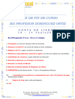 Itinerario y Presupuesto Viaje de Fin de Curso Costa de Lisboa Ies Profesor Dominguez Ortiz 5