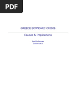 Greec Crisis Causes&Implication