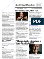 December 16, 2011 - The Federal Crimes Watch Daily