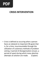 Crisis Intervention