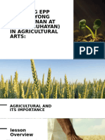 Teaching EPP in Agricultural Arts