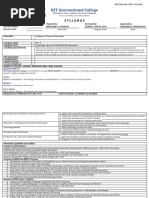 Syllabus Language Learning Materials Development