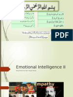 Emotional Intelligence II