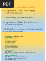 Negotiation Fundamentals