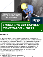 1 - Treinamento para Vigia e Trabalhador Autorizado