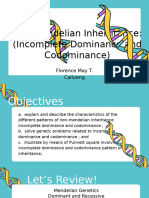 Incomplete Dominance and Codominanceee